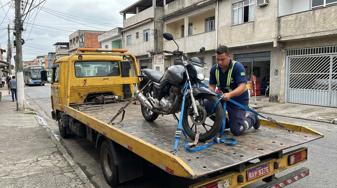 Auxílio para Moto no Local em Franca‑SP