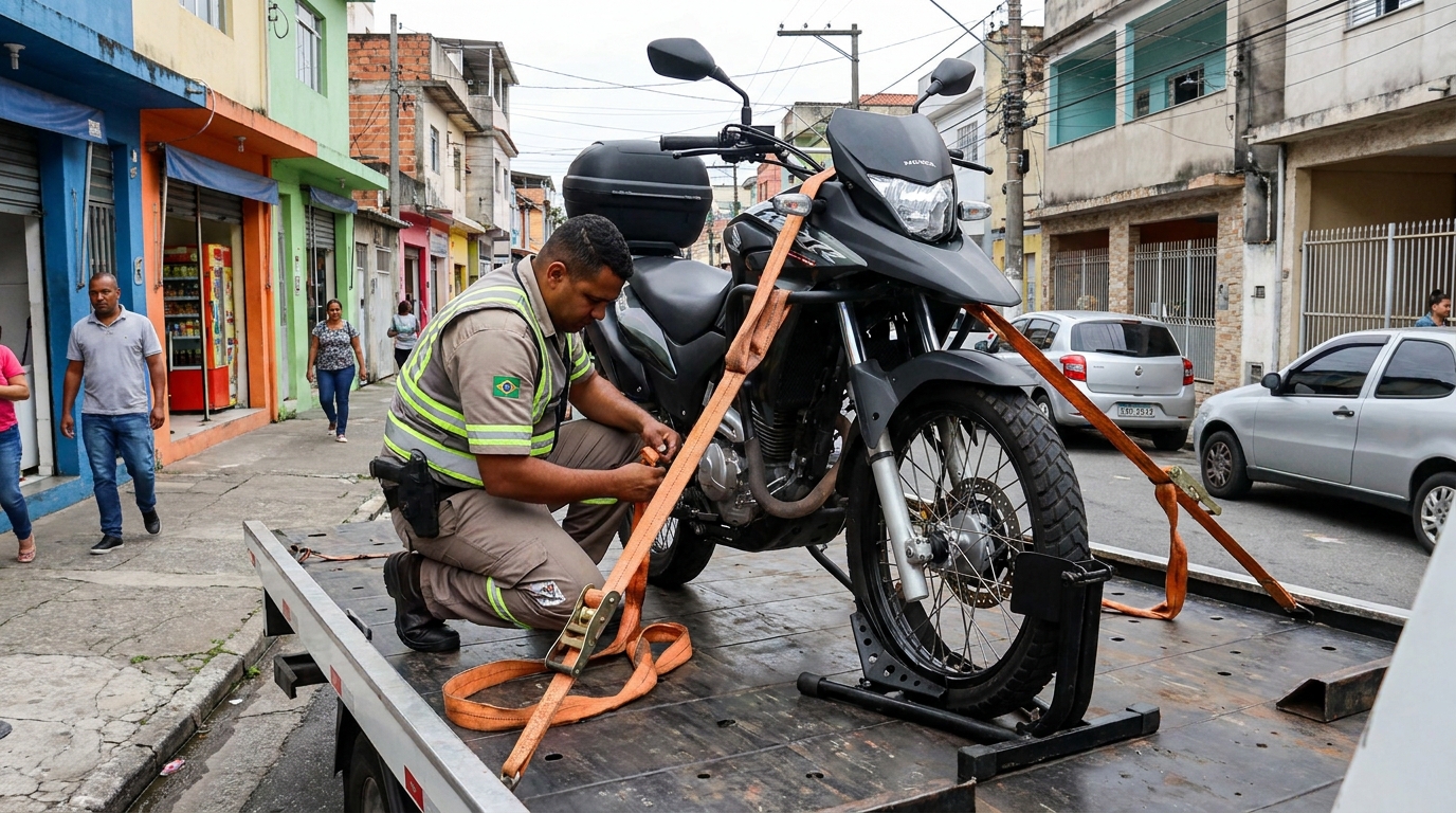 Guincho para Moto em Franca‑SP
